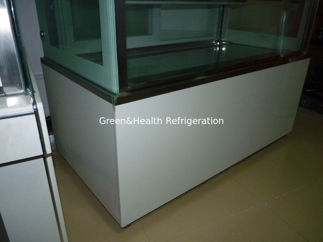 3 ° C - 6 ° C / Chiller Tùy chỉnh bánh Hiển thị màu Tủ đông cho siêu thị