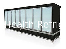 mở showcase chiller hiển thị nhiều tầng máy làm lạnh mở