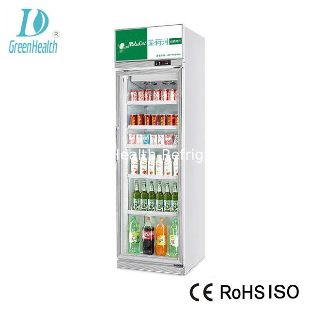 Máy làm mát trưng bày đồ uống Pepsi thương mại với máy nén Danfoss dung tích 680L và cửa xoay có nhiệt độ đóng tự động
