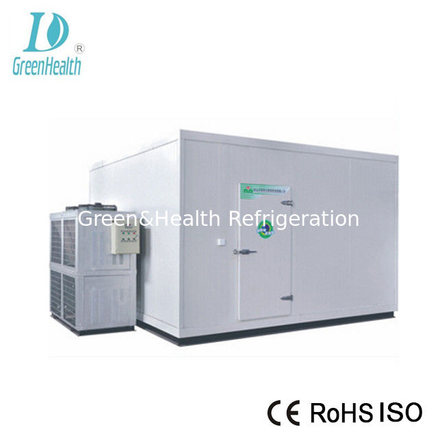 Không khí làm mát 2-8 độ PU Panel Stainess Steel Cold Room Chiller For Food Storage