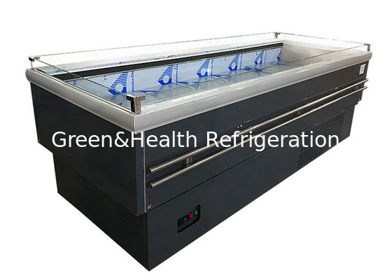 Thiết bị làm mát lớn Tủ đông đảo trưng bày thương mại Mở đầu cho cửa hàng