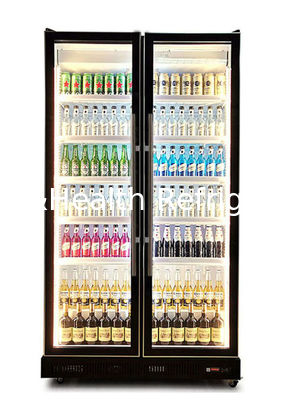 Màn hình đồ uống lạnh sang trọng nhẹ Tủ lạnh bia 2 hoặc 3 cửa tủ lạnh