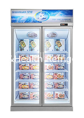 Quạt làm mát thực phẩm đông lạnh Tủ lạnh trưng bày tủ đông cho siêu thị