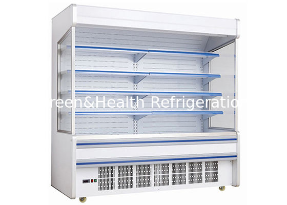 Máy làm lạnh mở nhiều lớp Multideck 2000L cho cửa hàng thương mại