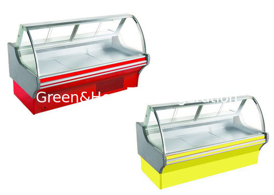R404a Cold Deli Case Thiết bị làm lạnh hải sản Tủ trưng bày thịt để phục vụ ăn uống