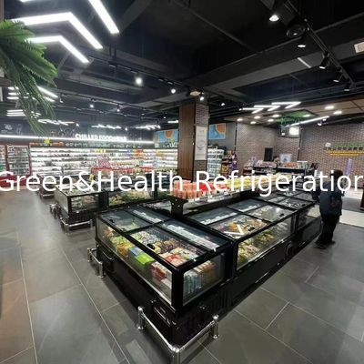 Mua tủ đông thương mại công suất lớn với nội thất nhôm rã đông tự động -18 ~ -22 độ