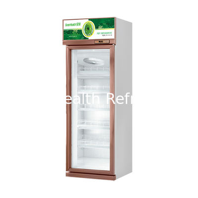 457L Mini Glass Door Display Cooler 1 Door Display Freezer cho tiêu chuẩn Mỹ 17 Cu.Ft