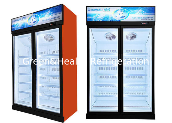 444L Hypermarket Free Standing Freezer Display Tủ lạnh trưng bày