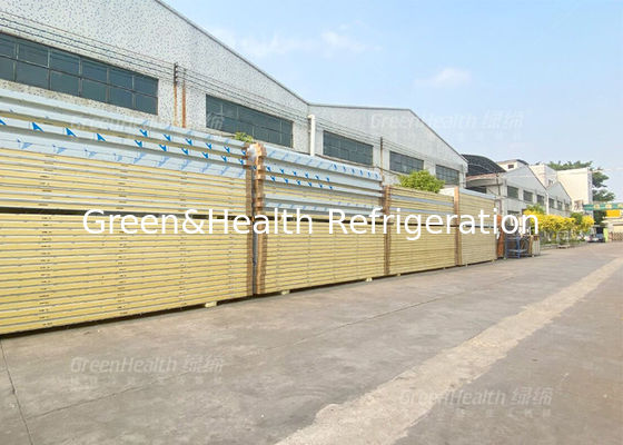 Polyurethane Sandwich Panel phòng lưu trữ lạnh cho sàn và tường
