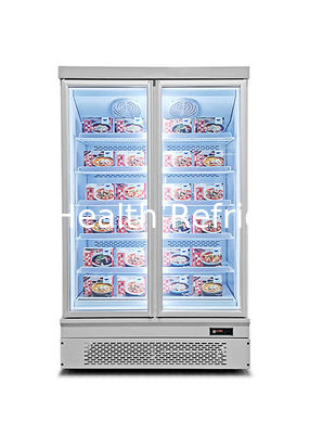 R134a Thiết bị siêu thị thương mại Bottom Mount Upright Freeezer Heladeras