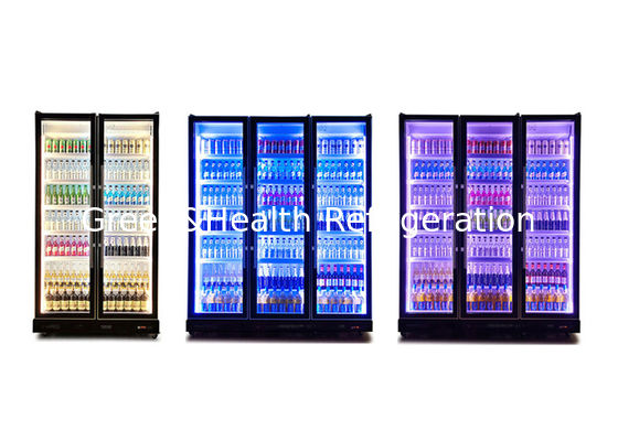OEM siêu thị Bar Display Tủ lạnh đồ uống nước uống lạnh Tủ lạnh cửa kính