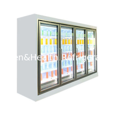 Custom N Door Multideck Upright Chiller Glass Door Display Refrigerator (tạm dịch: Tủ lạnh có cửa đa tầng)