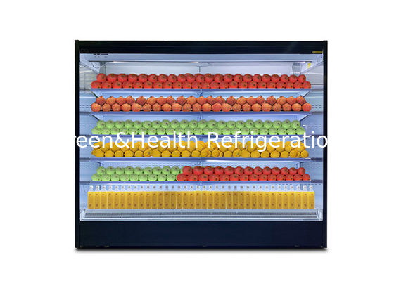 Máy làm mát từ xa Multi-deck Open Chiller Semi Vertical Cho Khách sạn