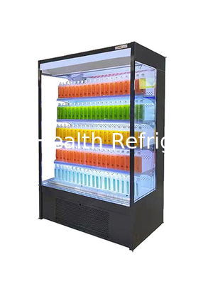 Bộ tủ lạnh mở mini thương mại đa tầng được xây dựng theo hệ thống kiểu châu Âu