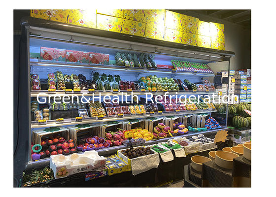 Hệ thống làm mát từ xa Máy làm mát mở đa tầng R404a Tiết kiệm năng lượng