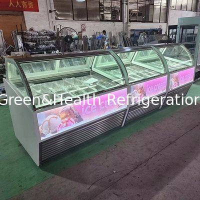 -22 độ nhiệt độ cực thấp Ice Cream Thiết bị Ice Cream Tủ đông