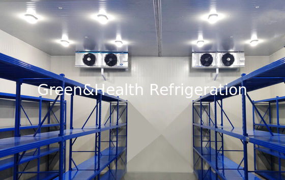 Các tấm PU phòng lưu trữ lạnh Đi bộ trong tủ lạnh Phòng lạnh mô-đun với nhiệt độ khác nhau