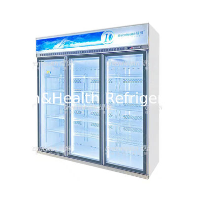 Tự thân thiện với môi trường Low e Glass Door Fan Cooling Freezer for Catering