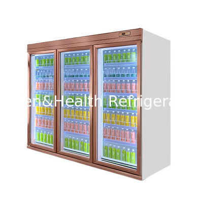 5 lớp điều chỉnh kệ cửa kính đồ uống máy lạnh với quạt làm mát và bộ điều khiển kỹ thuật số