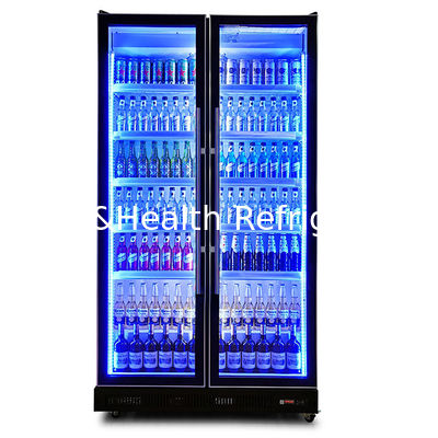 Multi Door Multi-Layer Rack Multi-Color Lights Beverage Refrigeration Display Freezer Các thiết bị làm lạnh