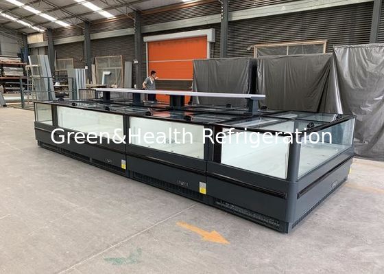 Tủ bán thực phẩm đông lạnh Cắm trong tủ đông đảo siêu thị Cắm trong tủ đông