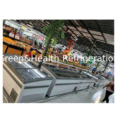 Tủ đông theo chiều ngang thương mại / Tủ đông chứa thịt