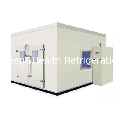 Hệ thống làm mát máy nén Phòng lưu trữ lạnh Đi bộ trong tủ lạnh Với tấm sàn