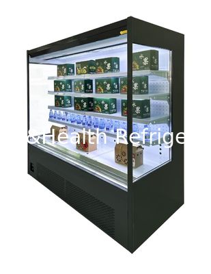 Thương mại Open Chiller Showcase Plug-In Type Multideck Display Chiller cho rau và đồ uống
