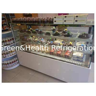 Sàn đứng nhiều kệ góc phải bánh lạnh màn hình đông lạnh