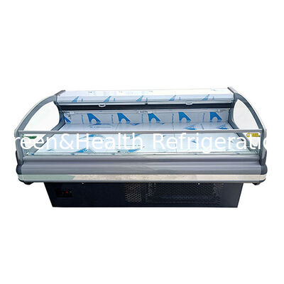 Thiết kế châu Âu cao cấp chân ngang Thịt tươi Lưu trữ lạnh Tấm đông lạnh