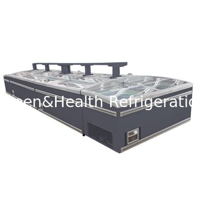 1040L Capacity Sliding Glass Door Island Freezer with Auto Defrost cho sử dụng thương mại