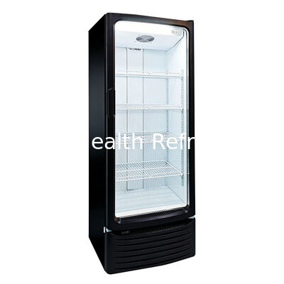 255L Capacity Fan Cooling Auto Defrost Thương mại đồ uống Display Cabinet thẳng đứng đồ uống tủ lạnh