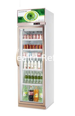 Máy làm mát đồ uống thương mại 480L với máy nén Danfoss và tủ lạnh cửa kính điều khiển nhiệt độ 0-10 °C