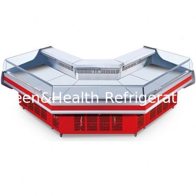 Butchery Meat Fish Chiller Hiển thị giới thiệu Tiết kiệm năng lượng công suất lớn