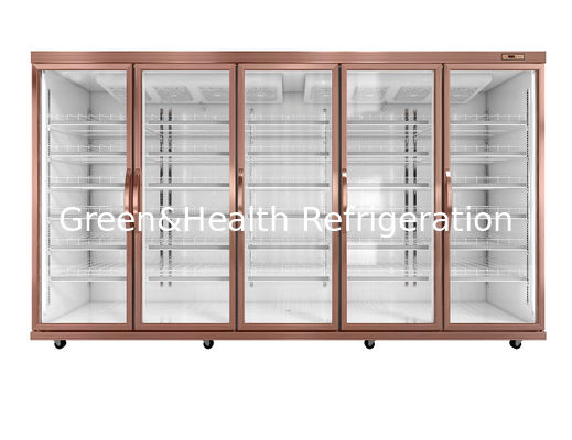 Giá đỡ điều chỉnh nhiệt độ kỹ thuật số 3300 L Tủ lạnh cửa kính